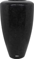 Bac Fibre de verre Mosaic Int. Colonne ronde D 60 x H 110 cm Noir